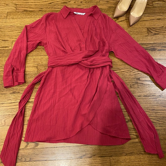 Zara wrap mini dress - Picture 2 of 7